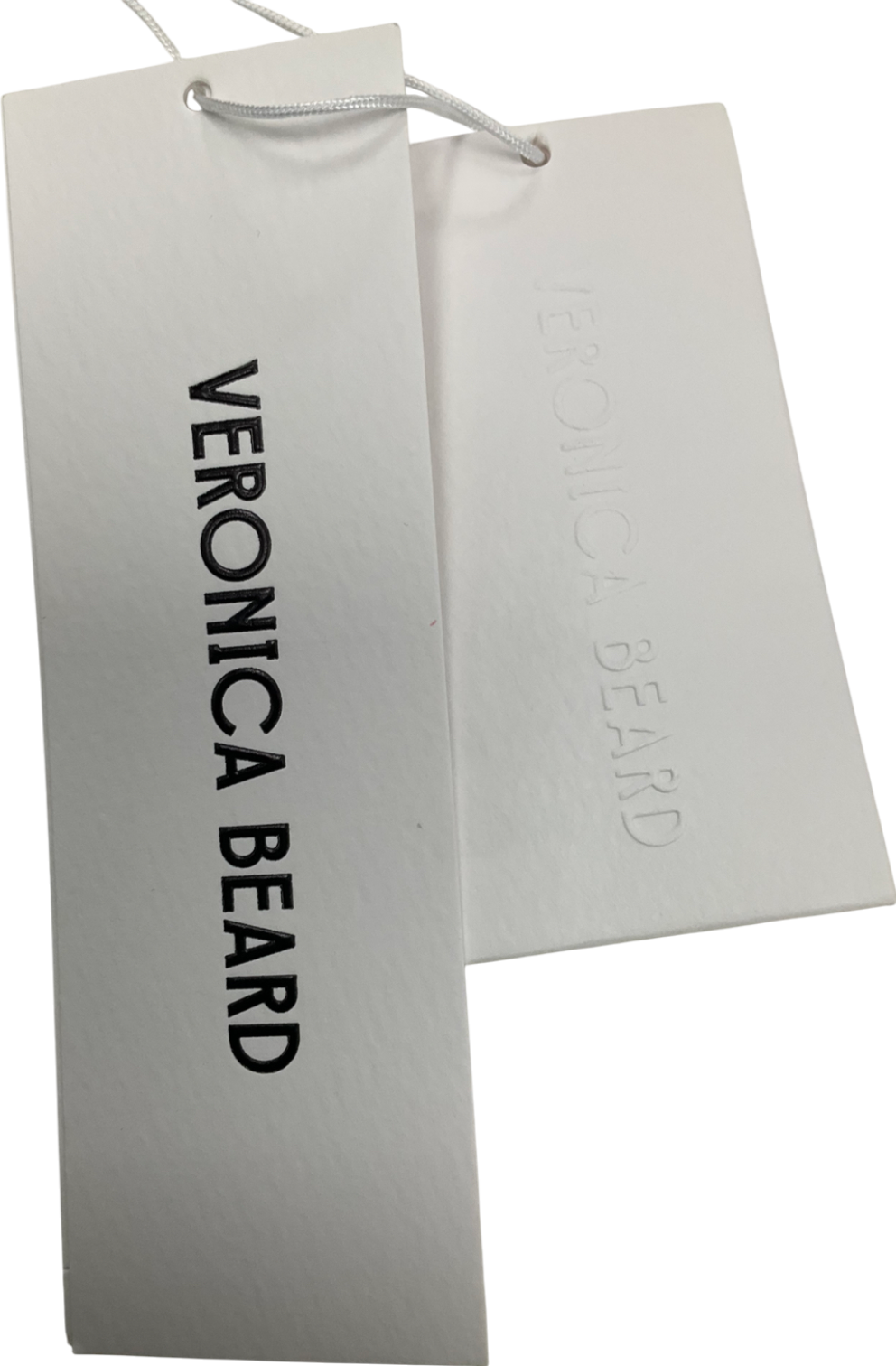 Veronica Beard White Tamara Linen Waistcoat UK 8