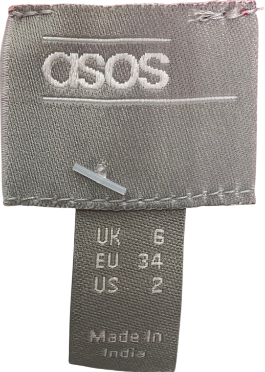 ASOS Red Mesh Tie Up Maxi Dress Cover Up UK 6