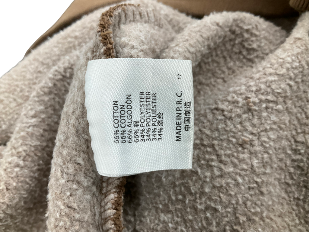 Brandy Melville Brown Christy Zip Through Hoodie UK L