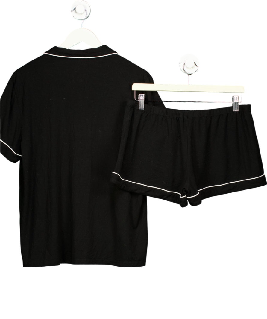 Dore & Rose Black Premium Modal Pj Set UK M
