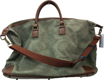 John Lewis Green/Brown Holdall One Size
