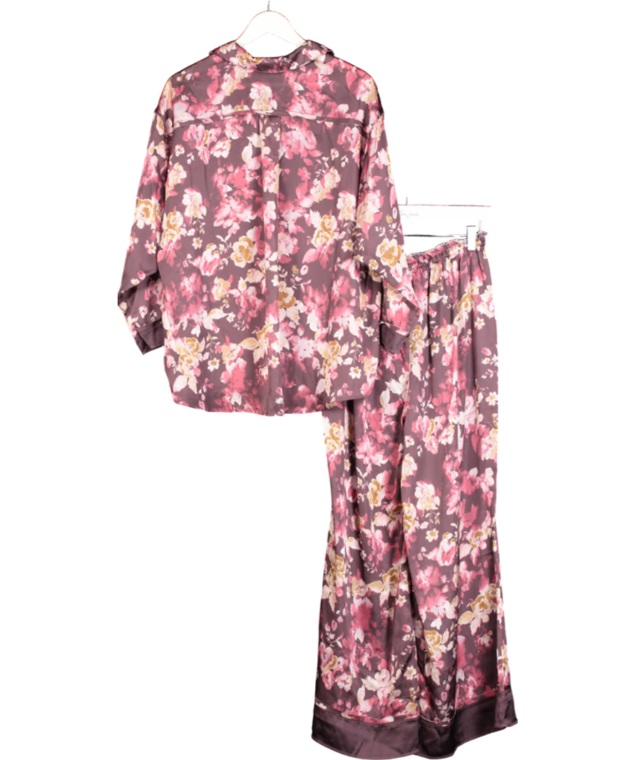 Free People Purple X Intimately Fp Dreamy Days Pajama Set In Vintage Combo UK XS