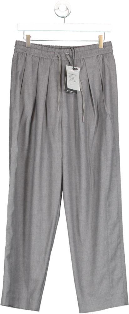 WAT. THE BRAND Grey Relaxed Pull On Trouser UK 8