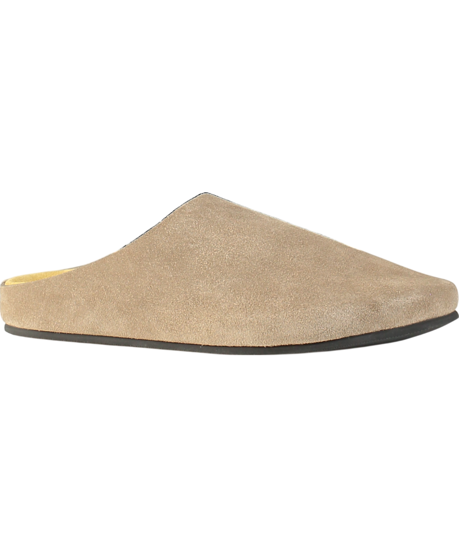 The Row Beige Hugo Slip On Suede Clogs UK 5 EU 38 👠