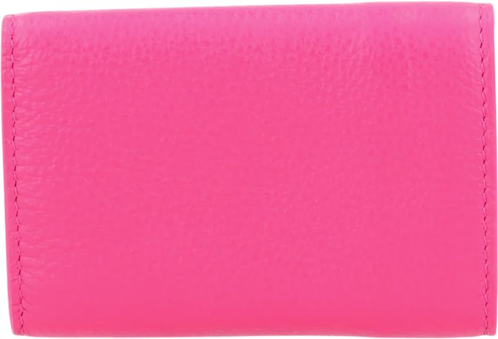 BALENCIAGA Papier Wallet Purse Mini Rose Magenta Pink