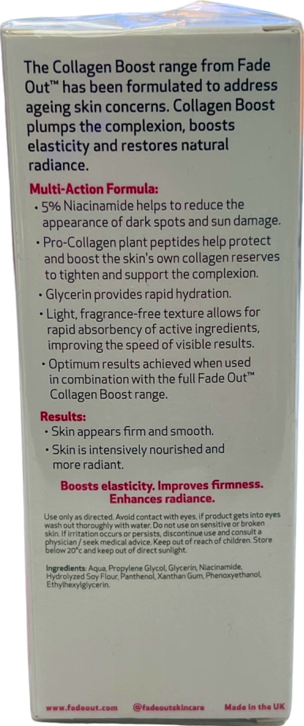 Fade Out Collagen Boost Pro-Collagen Concentrated Brightening Serum