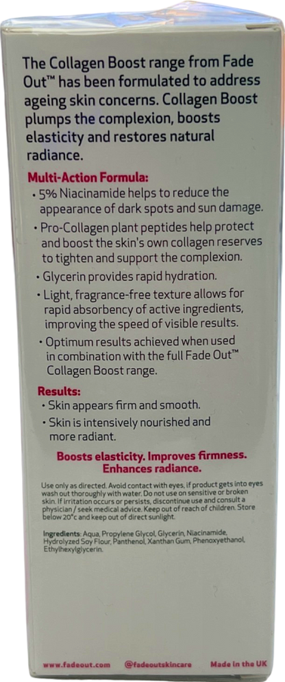 Fade Out Collagen Boost Pro-Collagen Concentrated Brightening Serum