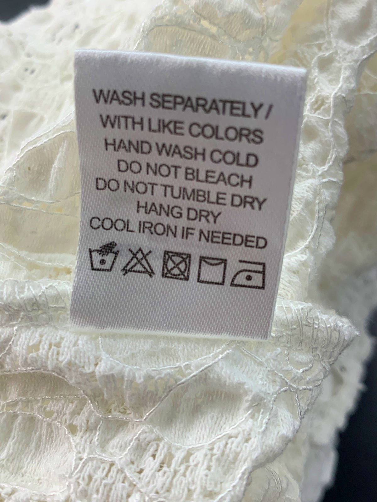 Tularosa White Textured Long Sleeve Top with Sleeve Bows UK S