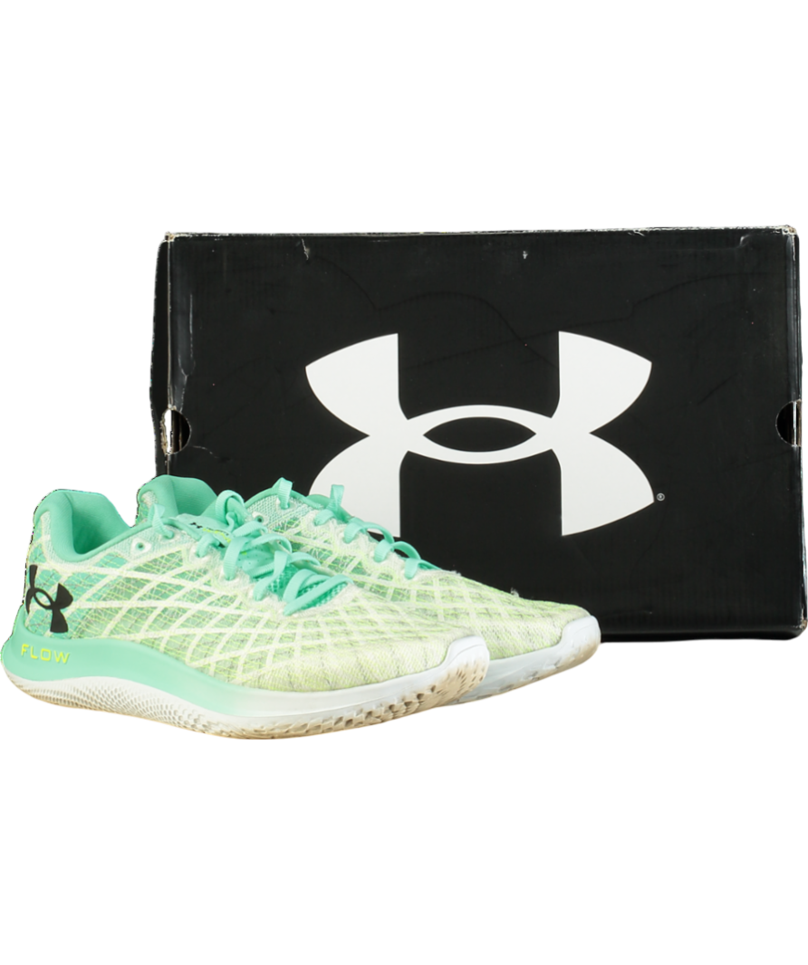 Under Armour Green Flow Velociti Wind 2 Trainers UK 8 EU 42 👞