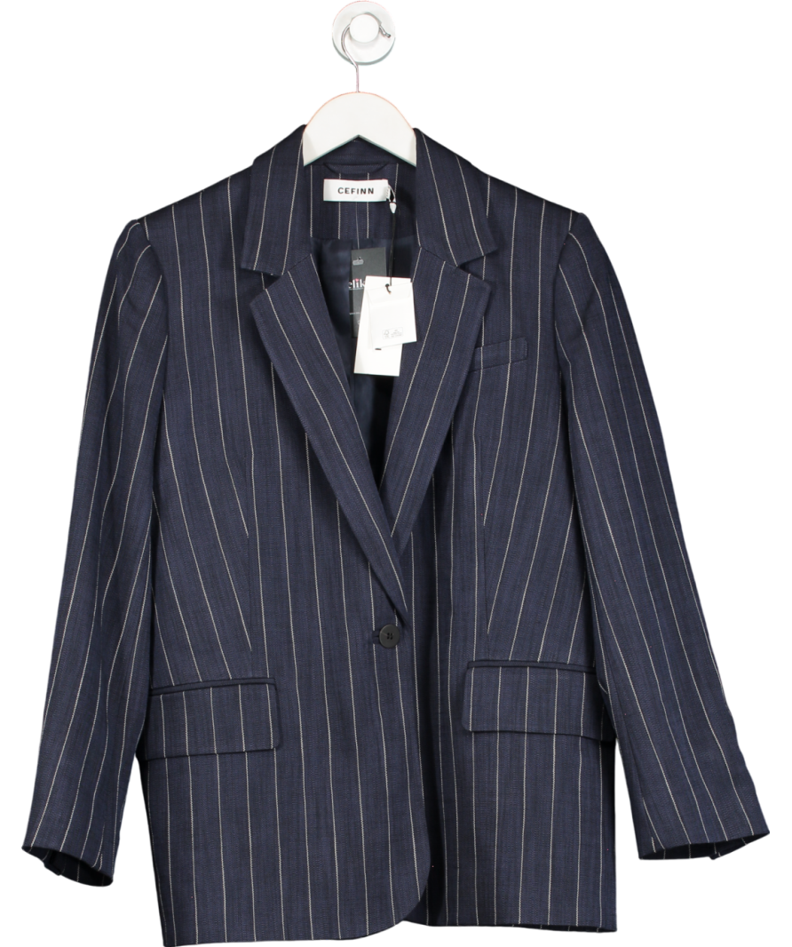 Cefinn Blue Jordan Relaxed Blazer UK 16
