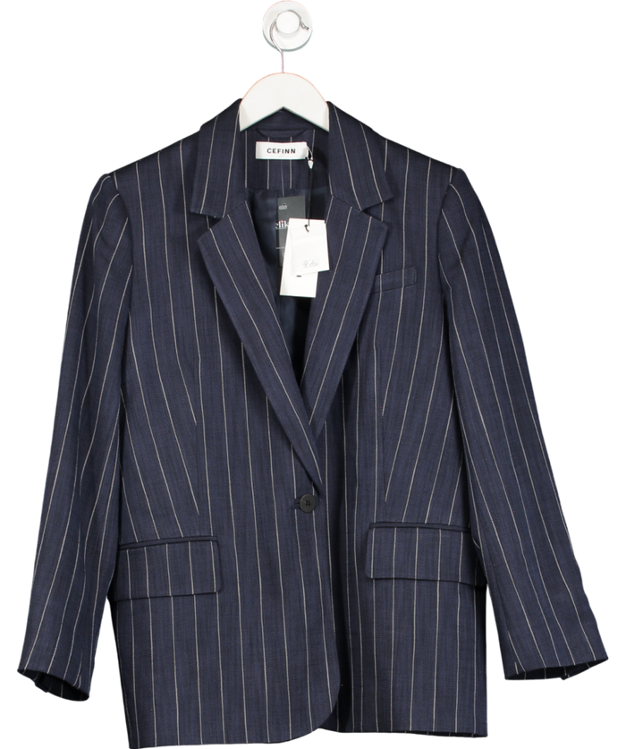 Cefinn Blue Jordan Relaxed Blazer UK 16