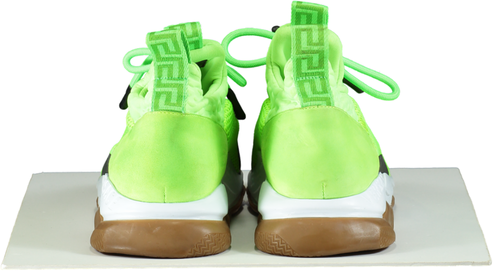 Versace Green Chunky Sole Trainers UK 9