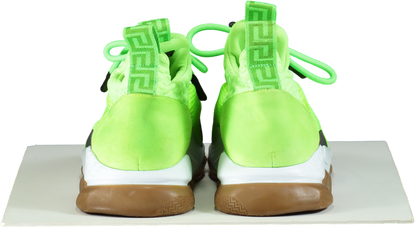 Versace Green Chunky Sole Trainers UK 9