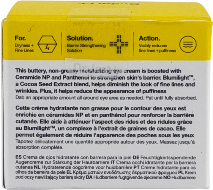 DR JART+ Ceramidin™ Skin Barrier Moisturising Eye Cream 15ml