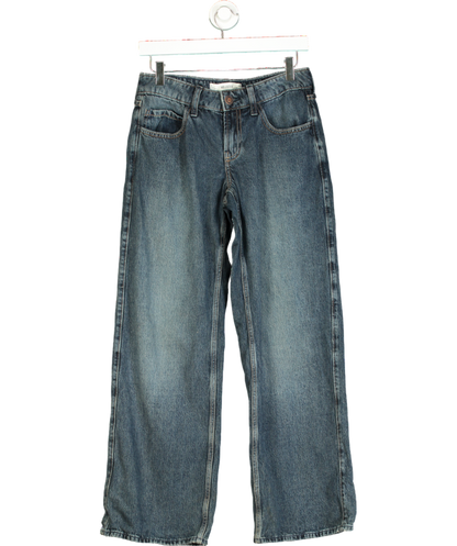 Hollister Blue Low-rise Wash Super Baggy Jeans W24