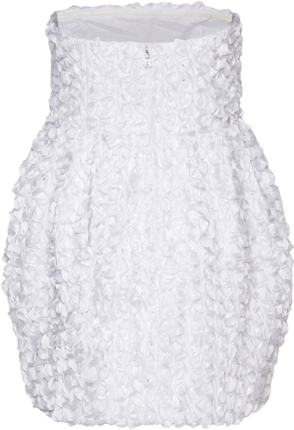 ROTATE BIRGER CHRISTENSEN White 3d Flower Mini Dress UK 10