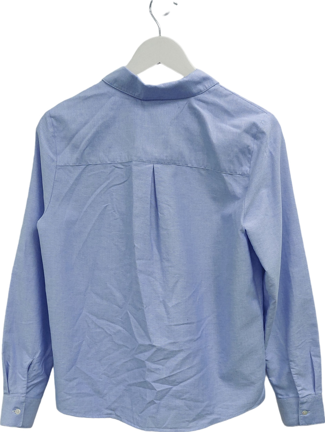 Sézane Blue Organic Cotton Shirt UK M