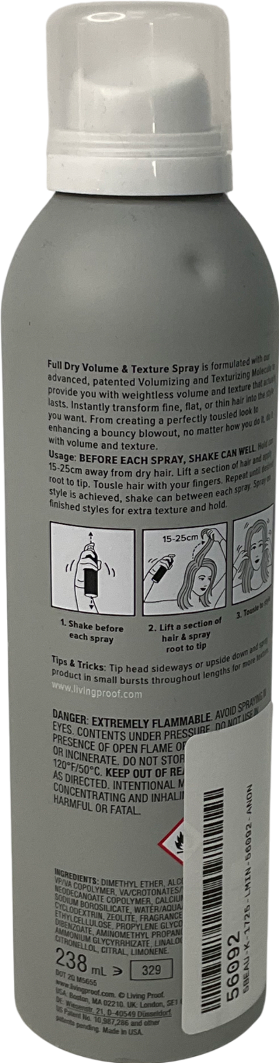 Living Proof Full Dry Volume & Texture Spray 238Ml