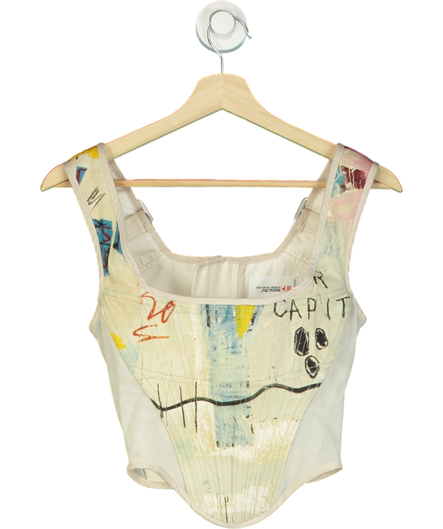 H&M Studio Denim Corset UK 6