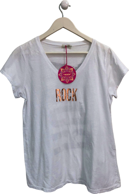 Lacomy White Rock T-Shirt Onesize