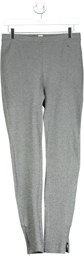 Totême Grey Zip Leggings UK M