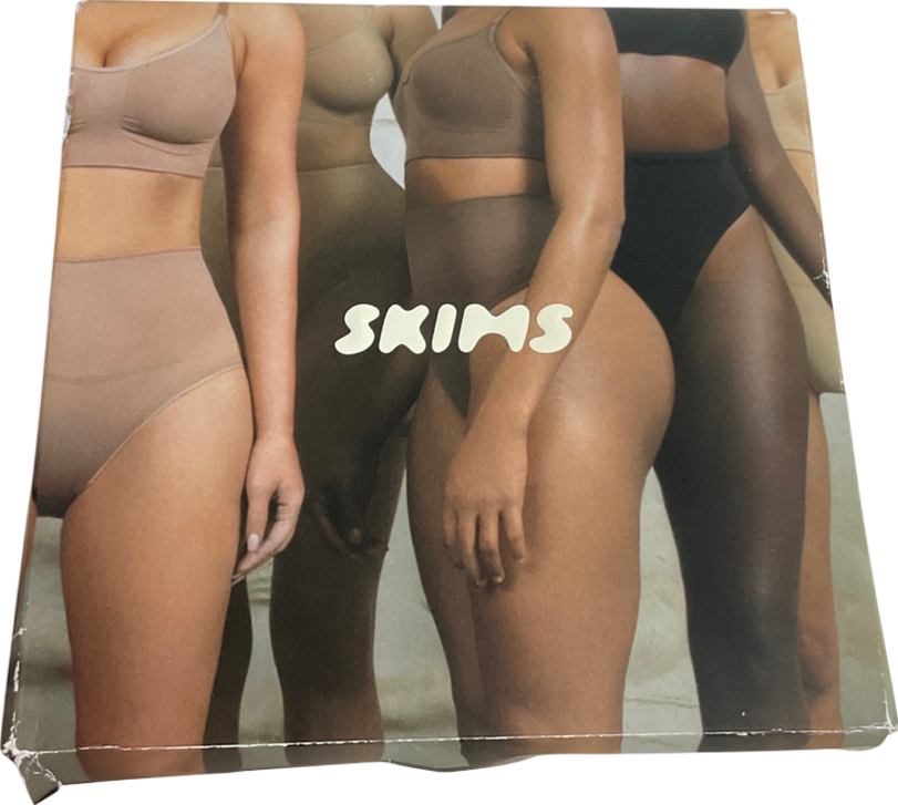 SKIMS Brown Core Control Thong - Cocoa UK XXXL