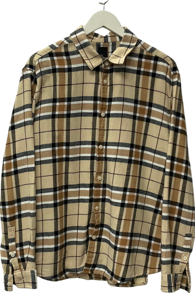 H&M Yellow Shirt Regular Fit UK XL