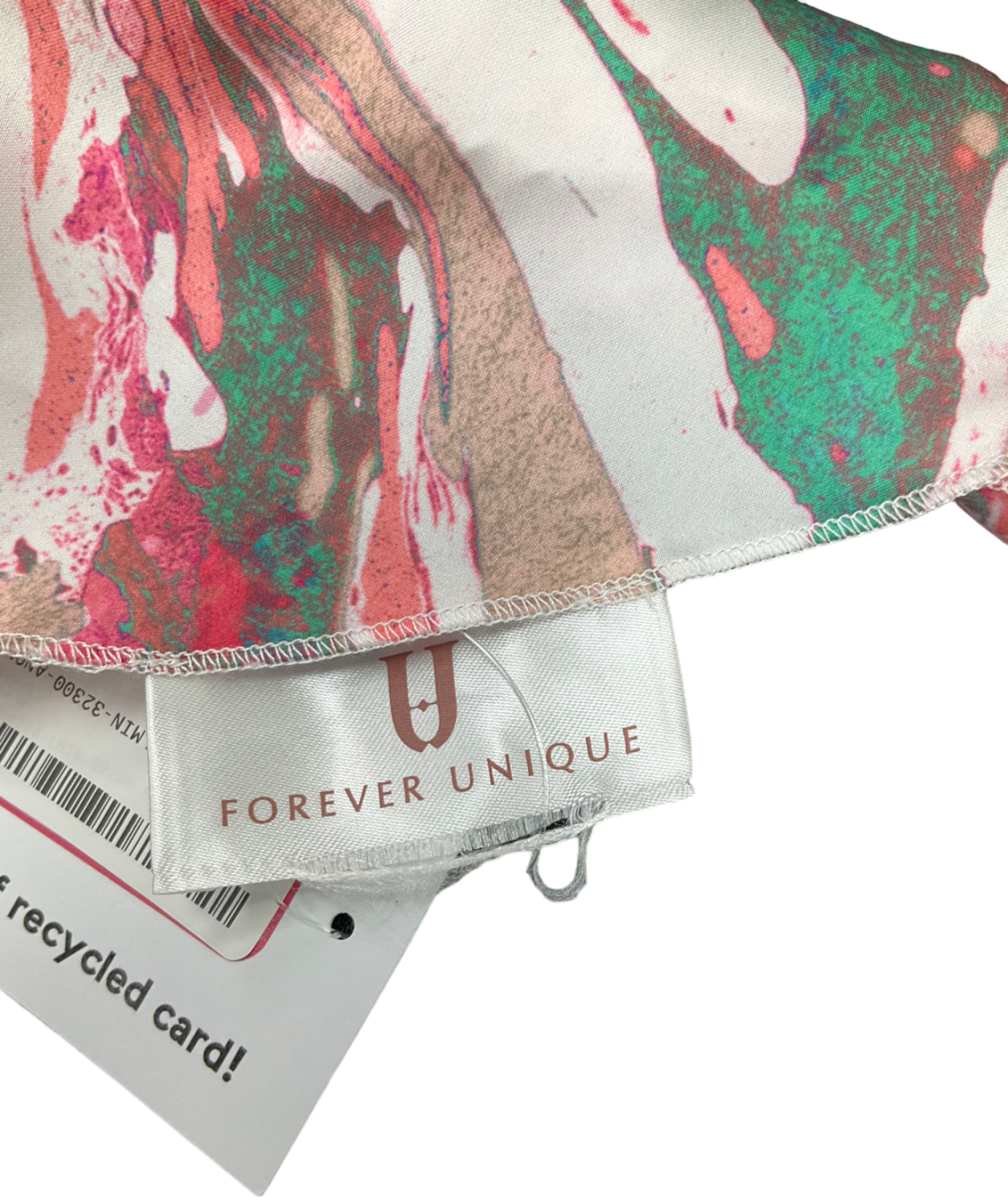 Forever Unique Multicoloured Patten Scarf One Size