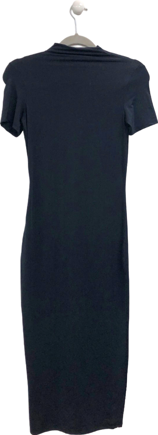 New Look Black Bodycon Midi Dress UK 6