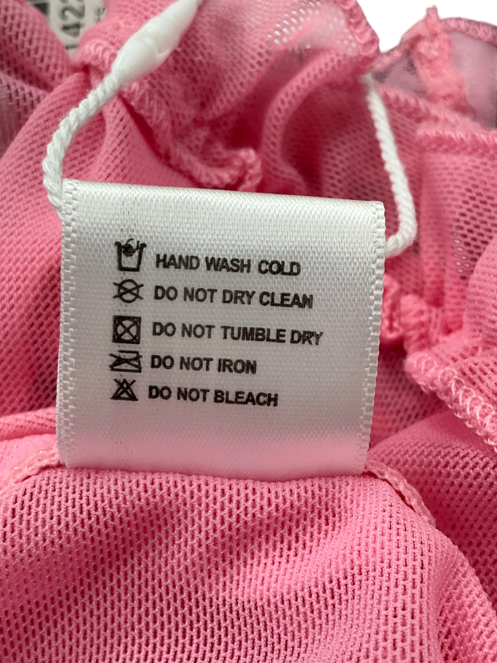 Kasela Pink Ruffle Mesh Shorts UK M