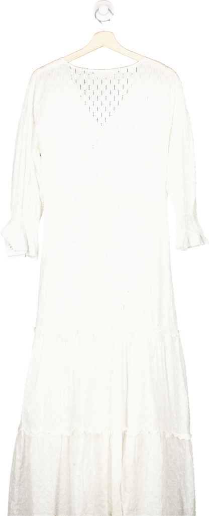 Vita Grace White Long Dress UK S