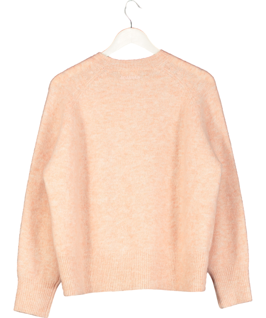 Adanola Pink Knit Crewneck Sweatshirt UK S