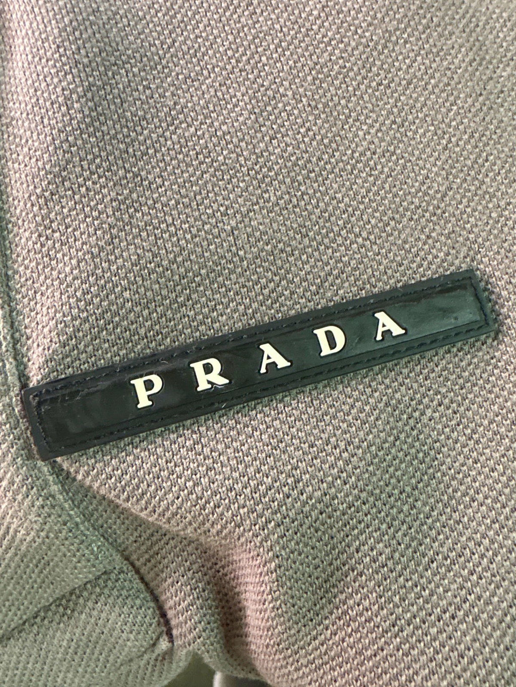 Prada Taupe Polo Shirt XL