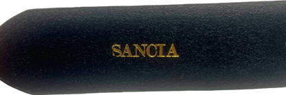 Sancia Black Leather Belt UK One Size