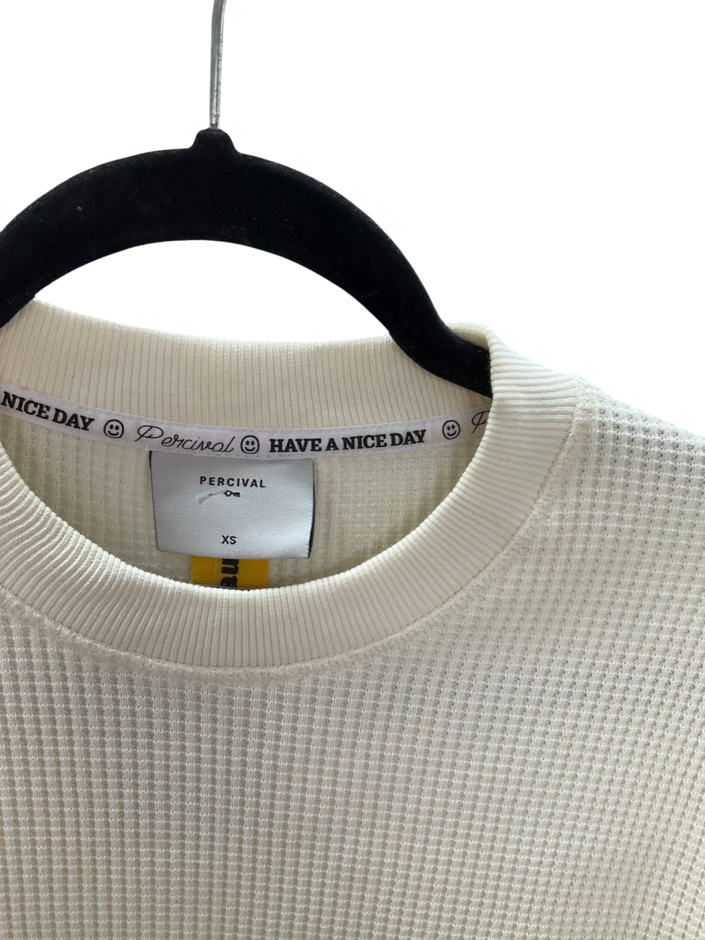 Percival Cream Fisherman Jumper Heavy Cotton UK XS