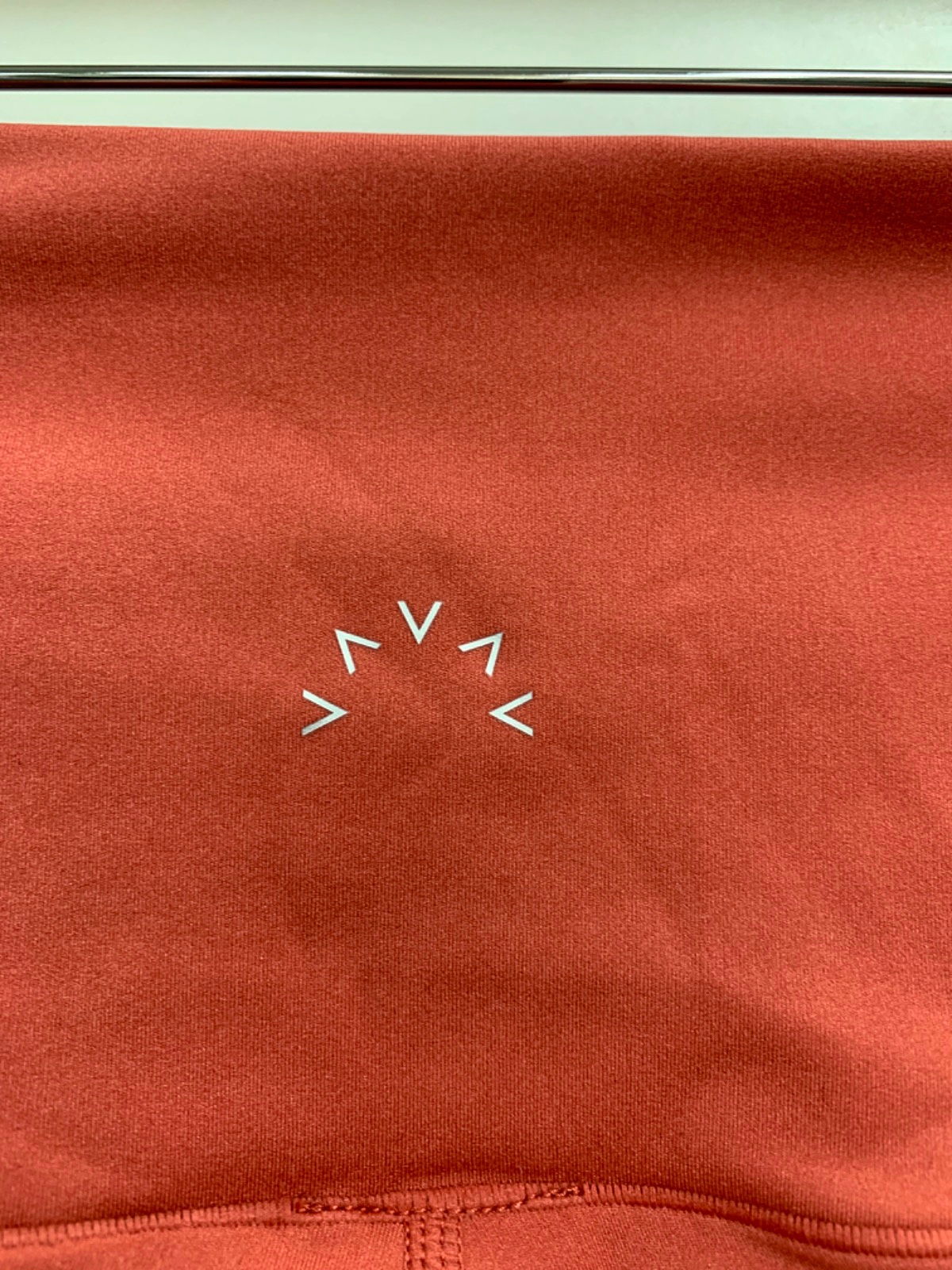 Varley Burnt Orange High-Waisted Leggings XS