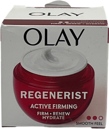 OLAY Regenerist Day Face Cream Spf30 Active Firming Moisturiser With Niacinamide And Peptides 50ml
