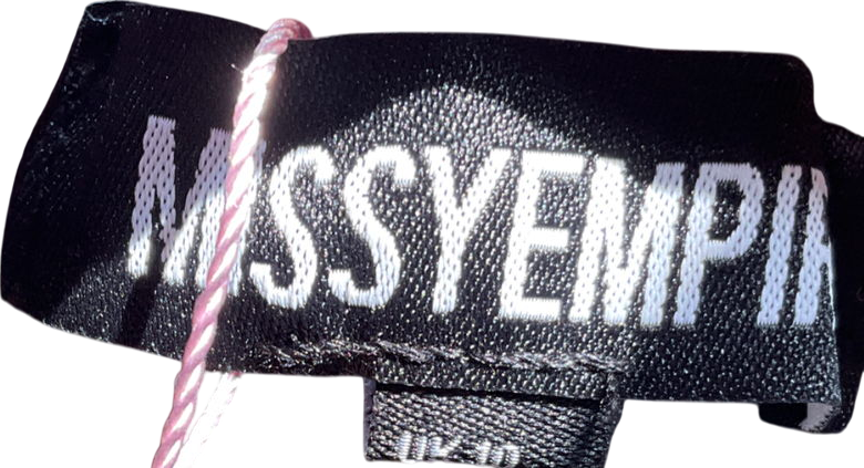 Missy Empire Green Llana Khaki Pocket Detail Mini Skirt UK 10