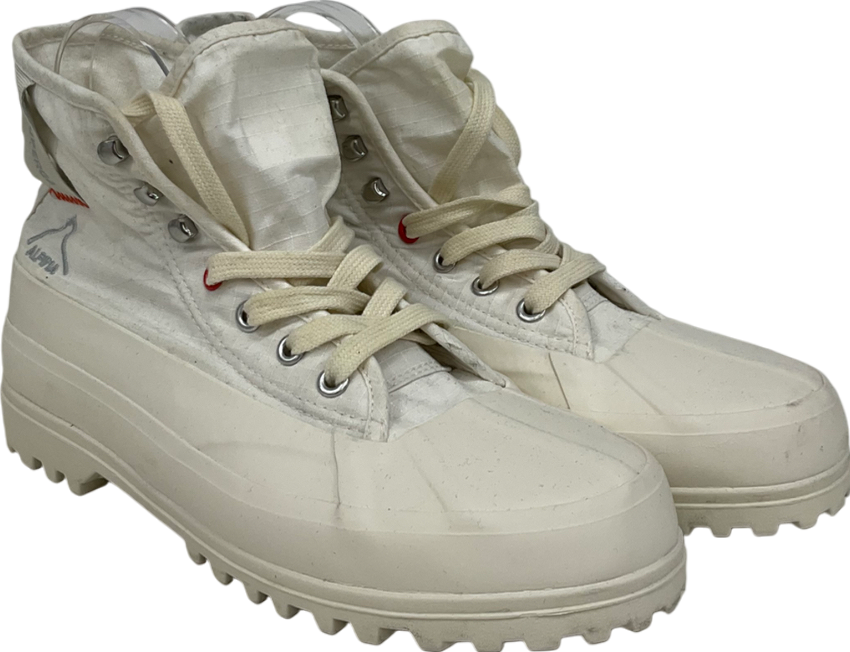 Cream Superga Womens 2481 Alpina Ripstop Boots UK 5.5 EU 39.5