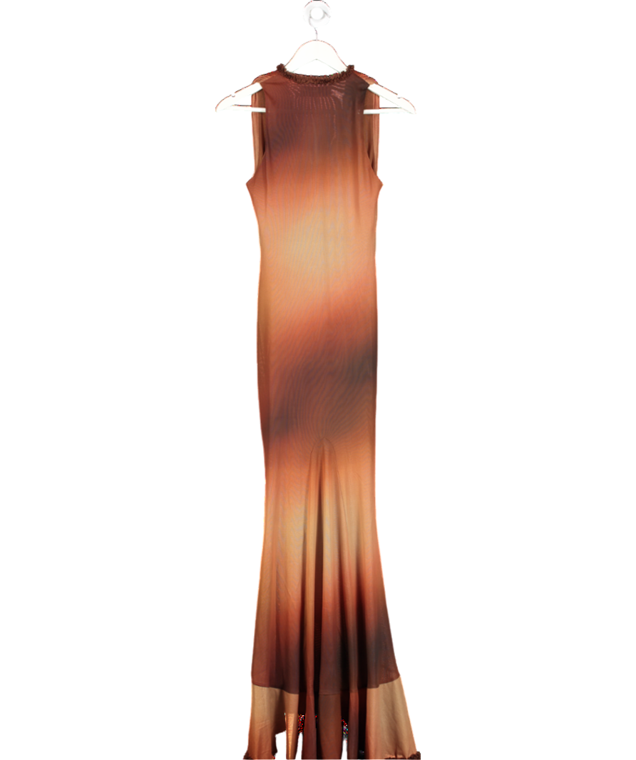 Melrose Haus Brown Palma Dress UK S