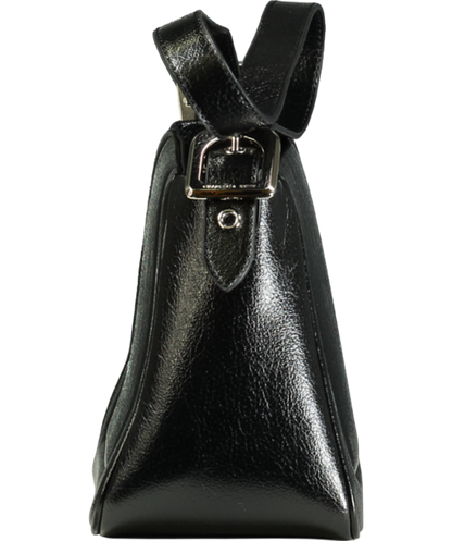 Charles & Keith Black Petra Boxy Bucket Bag