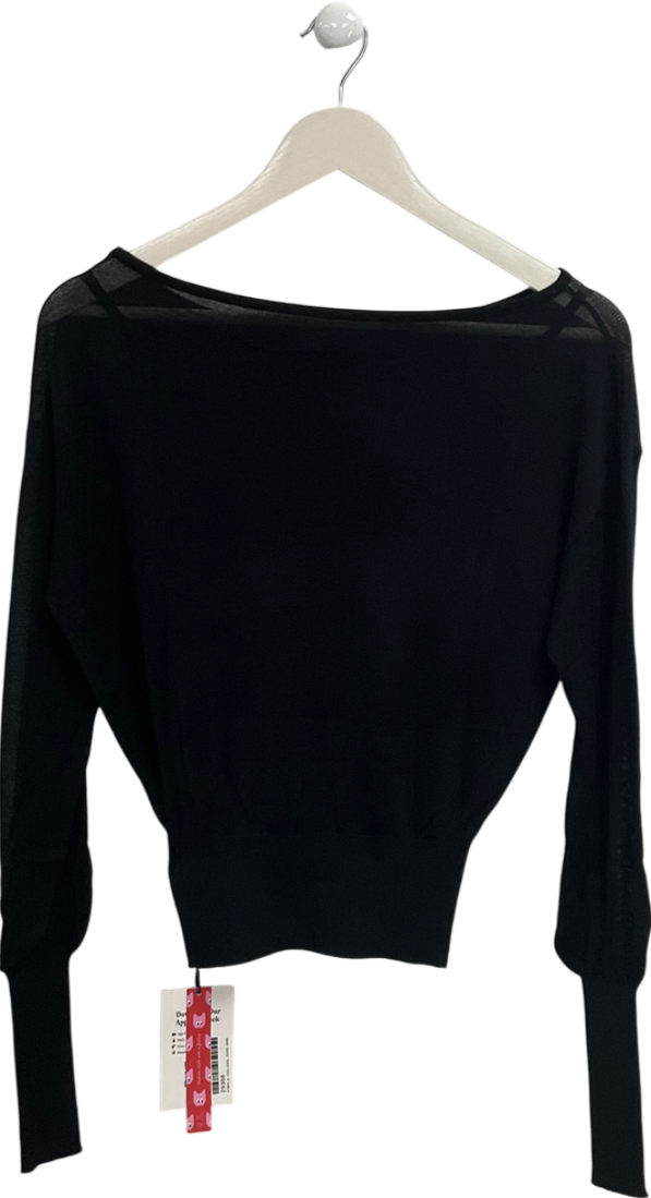 Cider Black Layered Top UK XS