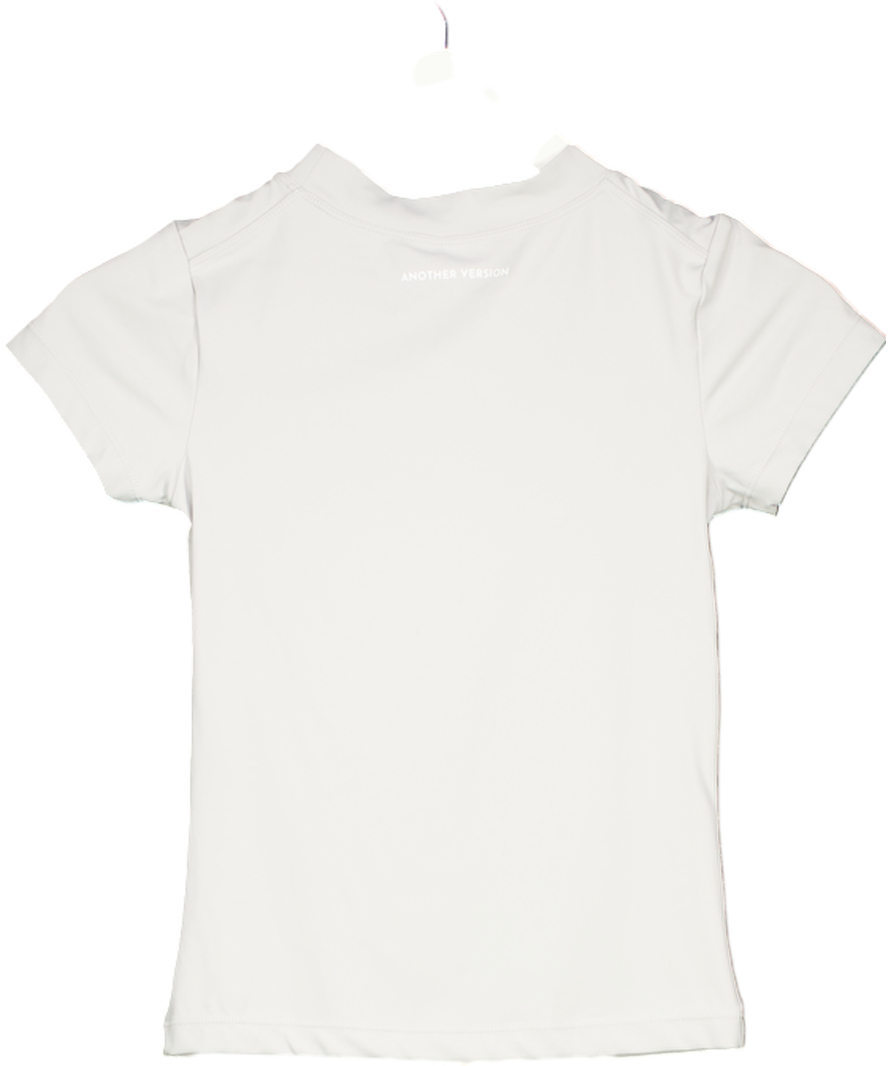 Another Version Grey Second Skin T-shirt UK S