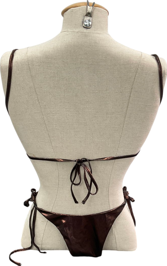 lovewave Brown The Chloe Bikini Set UK M