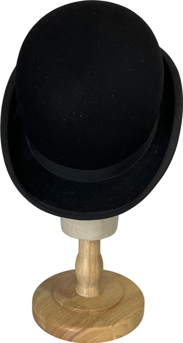 lock & c° hatters Black Town Coke Bowler Hat 56cm