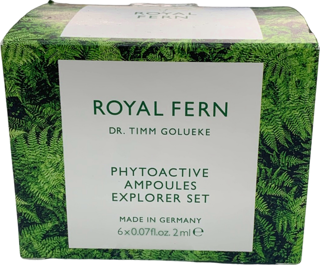 Royal Fern Phytoactive Ampoules Explorer Set 12ml