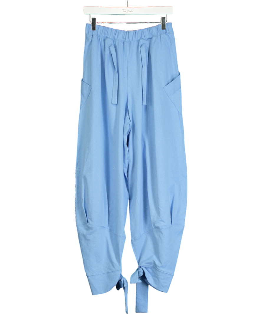 Free People Beach Cornflower Blue Quinn Trousers UK S