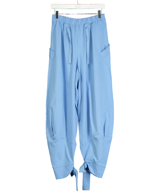 Free People Beach Cornflower Blue Quinn Trousers UK S