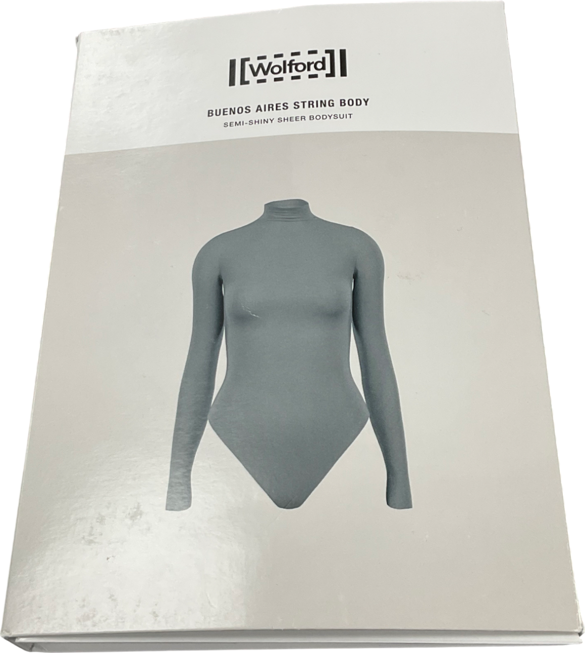 Wolford Black Buenos Aires String Bodysuit UK S