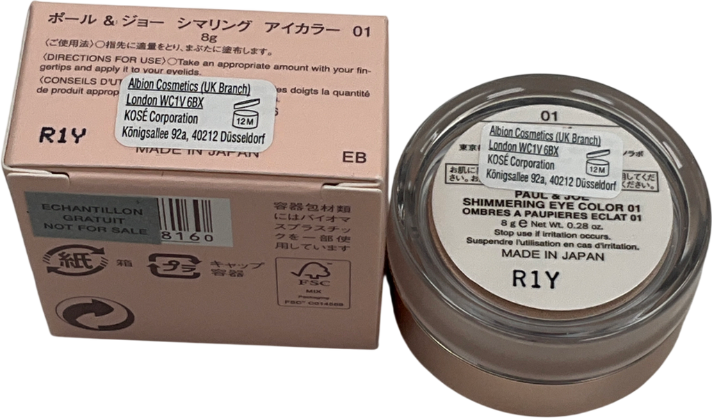 Paul & Joe Shimmering Eyeshadow 01 8g